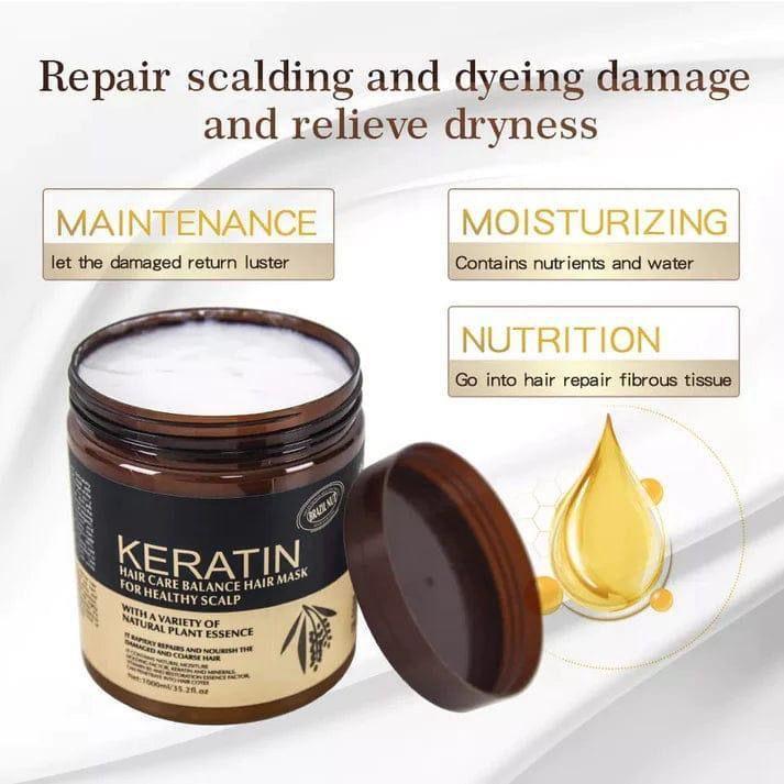 Revitalize Hair Mask for dry and damaged hair care 500ml