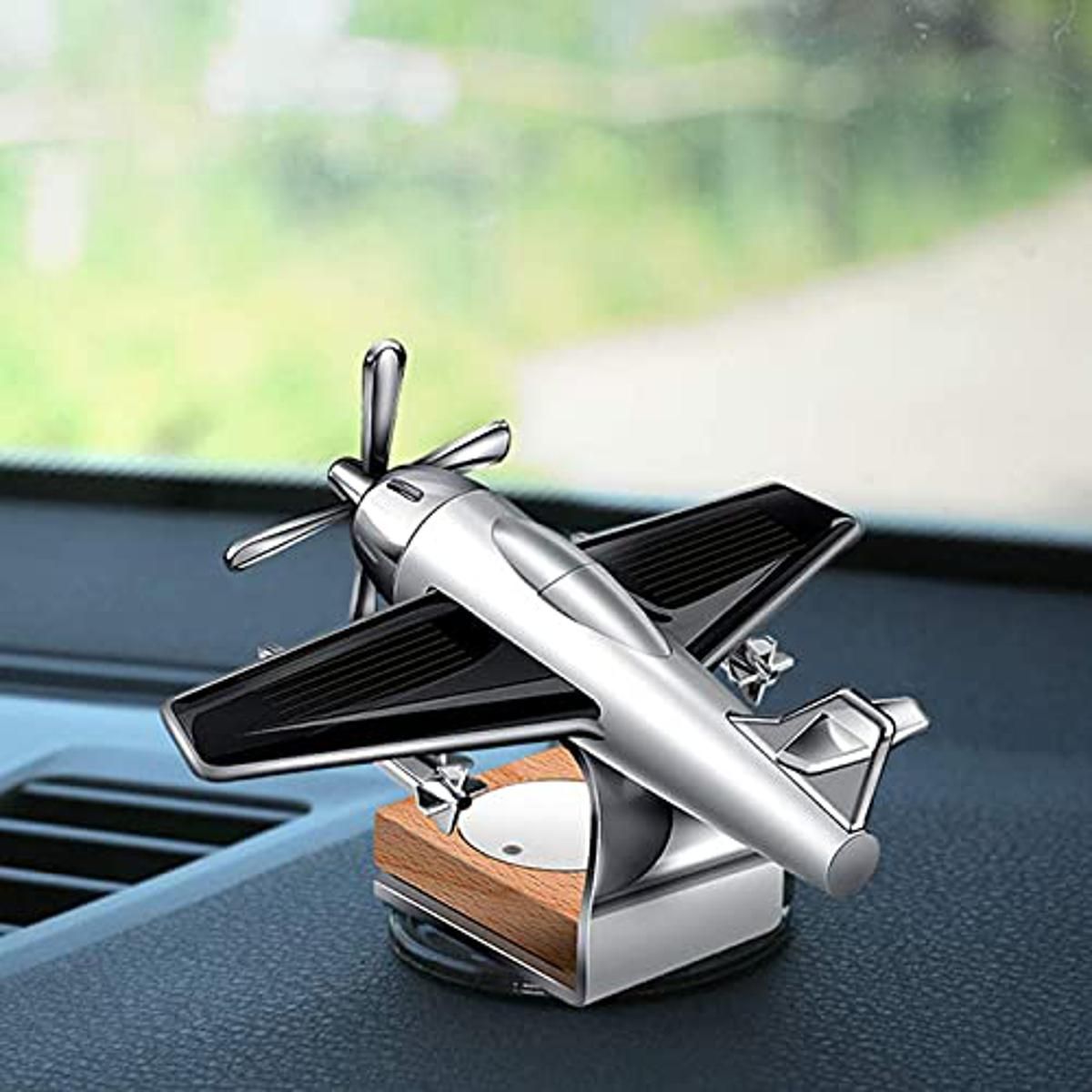 Premium Metal Solar Helicopter Car air freshener for Car And Home