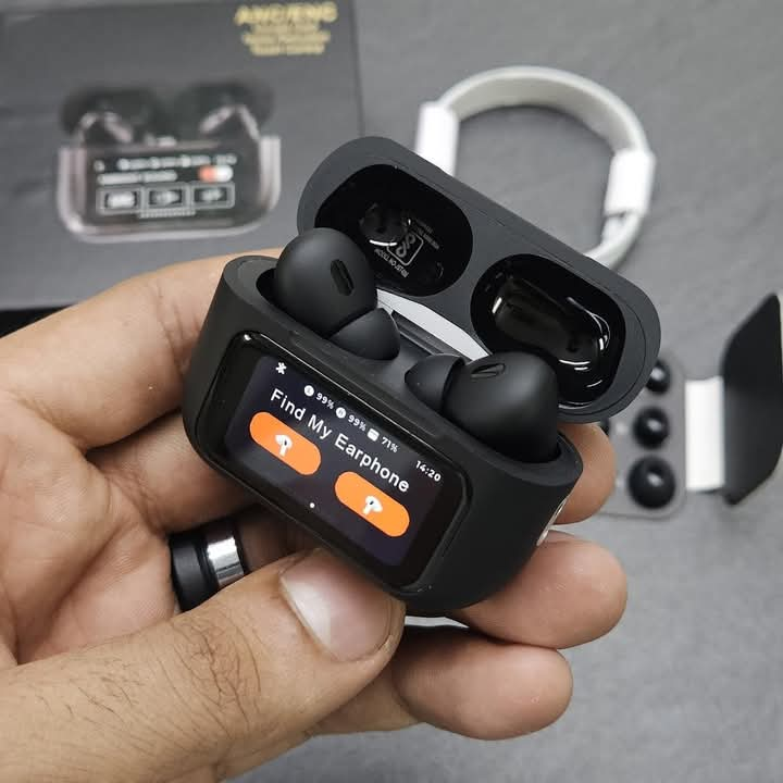 A9 LED Display Earbuds With Touch Screan Display