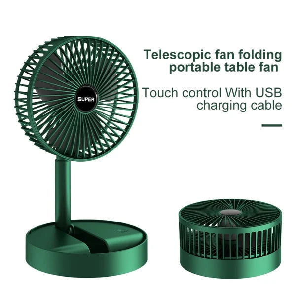 3 Speeds Adjustable Height Fan (non-chargeable) (random Color)