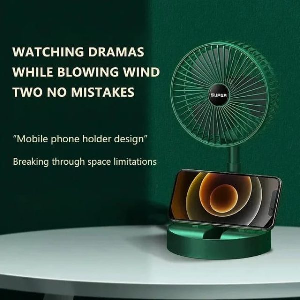 3 Speeds Adjustable Height Fan (non-chargeable) (random Color)