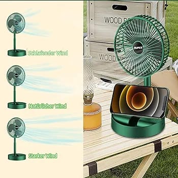 3 Speeds Adjustable Height Fan (non-chargeable) (random Color)